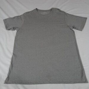 EDDIE BAUER PREMIUM SOLID GRAY LARGE T-SHIRT K740